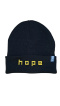 Beanie HOPE x NU90 Czarna/ Żółte Logo