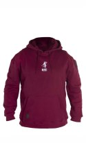 Bluza NU90 Oversize Hoody Burgund Unisex