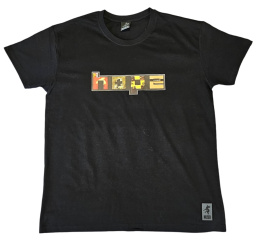 Tshirt HOPE x NU90 czarny 18 anniversary